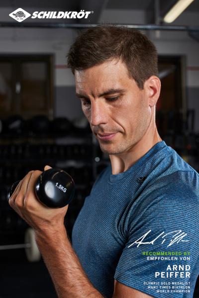 Schildkröt Fitness Vinyl Hantelset im Koffer