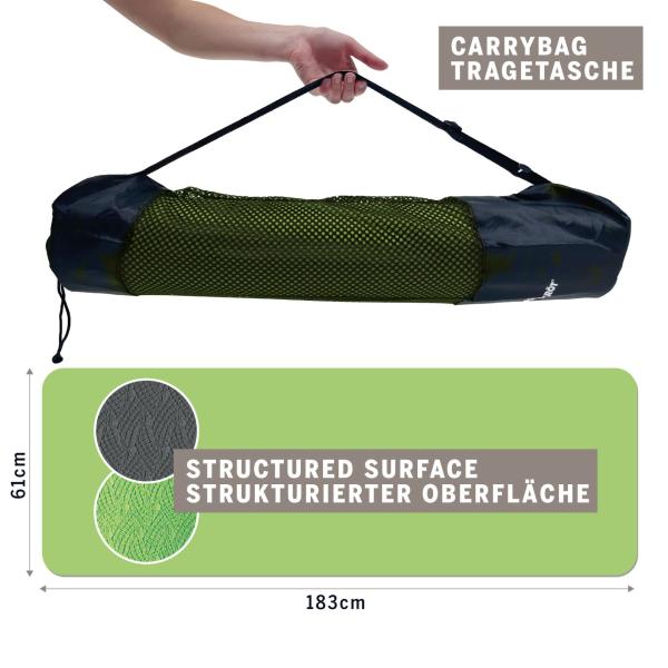 Schildkröt Fitness Bicolor Yogamatte 4mm