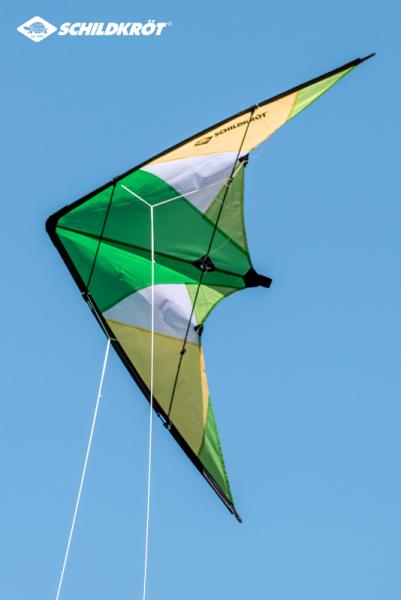 Schildkröt Lenkdrache Stunt Kite 133