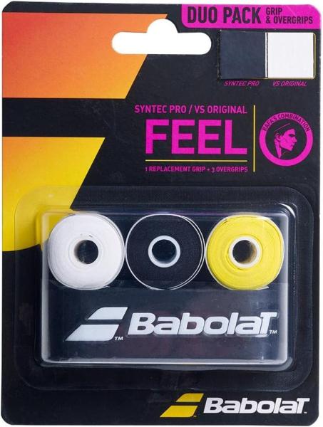 Babolat Griffband-Set 1 Syntec Pro + 3 VS Original