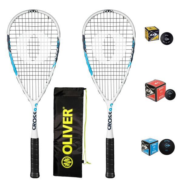 Oliver Cross Squashschläger Einsteiger-Set