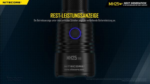 Nitecore MH25 V2 Taschenlampe