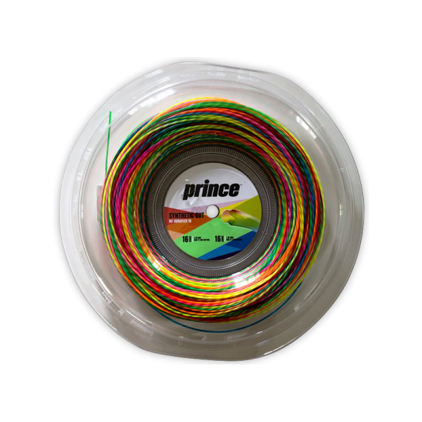 Prince Synthetic Gut Duraflex Ltd. Edition Rainbow Rolle