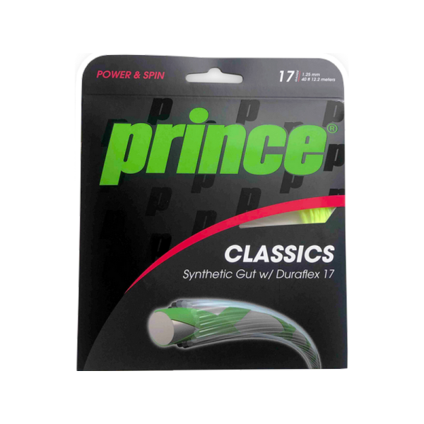 Prince Synthetic Gut Duraflex Tennissaite Set