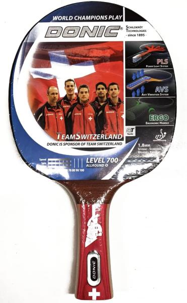 DONIC Team Switzerland 700 Tischtennisschläger