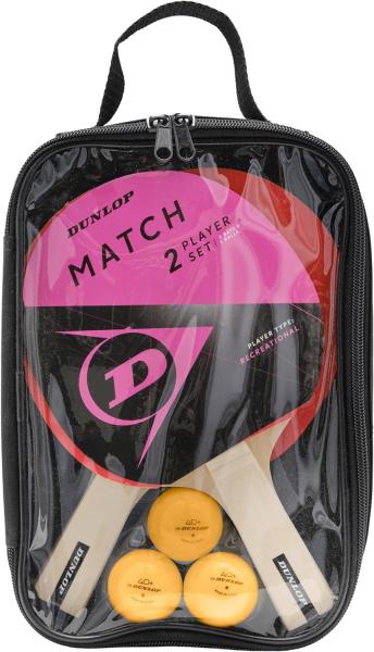 Dunlop Tischtennis-Set Match 2-Player